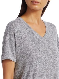 Rag & Bone Avryl V-Neck T-Shirt White -Rag & bone Sales Shop unnamed file 1767