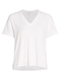 Rag & Bone Avryl V-Neck T-Shirt White -Rag & bone Sales Shop unnamed file 1770