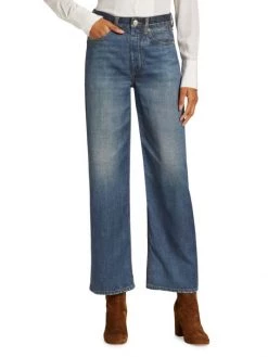 Rag & Bone Liquid Miramar Relaxed-Fit Pants -Rag & bone Sales Shop unnamed file 178