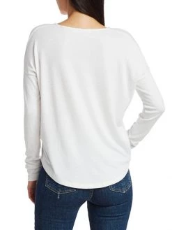 Rag & Bone Hudson V-Neck Pullover White -Rag & bone Sales Shop unnamed file 1790