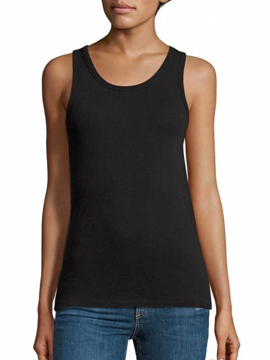 Rag & Bone Cotton Scoopneck Tank Top Black 8 Rag & Bone Cotton Scoopneck Tank Top Black - Image 8
