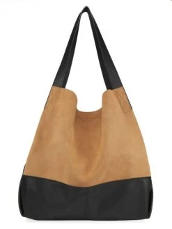 Rag & Bone Passenger Oversized Mixed Leather Tote