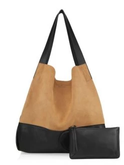 Rag & Bone Passenger Oversized Mixed Leather Tote -Rag & bone Sales Shop unnamed file 187
