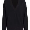 Rag & Bone Flora V-Neck Pullover Black