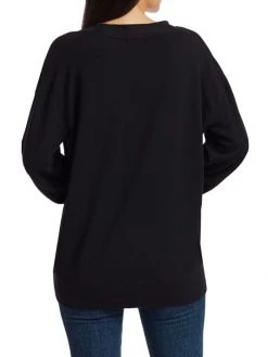Rag & Bone Flora V-Neck Pullover Black 13 Rag & Bone Flora V-Neck Pullover Black -Rag & bone Sales Shop unnamed file 1876