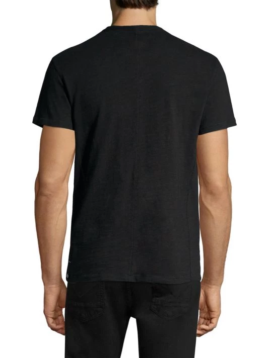 Rag & Bone Modern Slim-fit Short Sleeve Henley T-Shirt For Men 3 Rag & Bone Modern Slim-fit Short Sleeve Henley T-Shirt For Men - Image 3