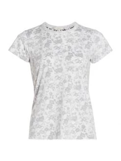 Rag & Bone Floral Crewneck T-Shirt