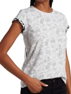 Rag & Bone Floral Crewneck T-Shirt -Rag & bone Sales Shop unnamed file 1957