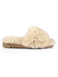 Rag & Bone Eira Faux Shearling Slides