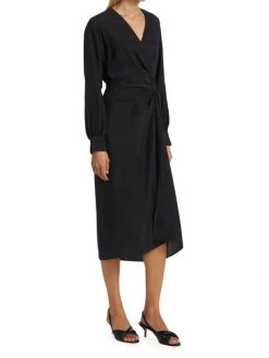 Rag & Bone Amber Silk Twist Midi Dress 10 Rag & Bone Amber Silk Twist Midi Dress -Rag & bone Sales Shop unnamed file 1978