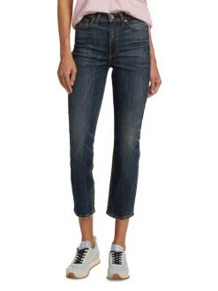 Rag & Bone Nina High-Rise Stretch Cigarette-Leg Ankle Jeans 9 Rag & Bone Nina High-Rise Stretch Cigarette-Leg Ankle Jeans -Rag & bone Sales Shop unnamed file 1984