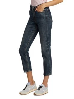 Rag & Bone Nina High-Rise Stretch Cigarette-Leg Ankle Jeans 10 Rag & Bone Nina High-Rise Stretch Cigarette-Leg Ankle Jeans -Rag & bone Sales Shop unnamed file 1985