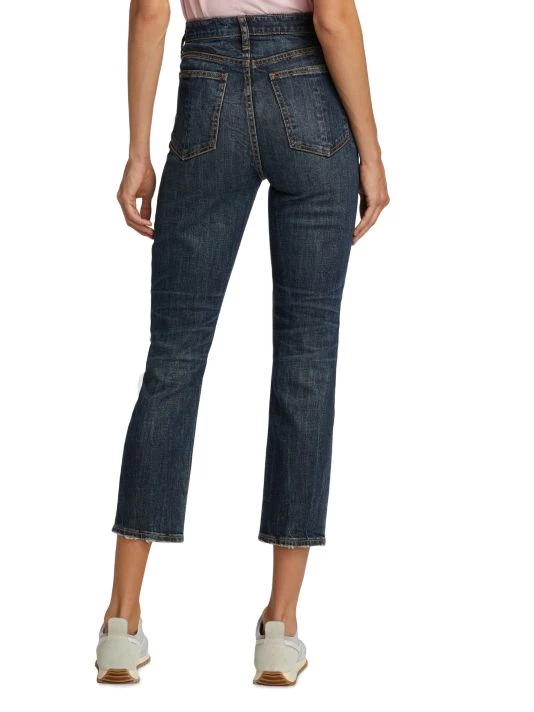 Rag & Bone Nina High-Rise Stretch Cigarette-Leg Ankle Jeans 5 Rag & Bone Nina High-Rise Stretch Cigarette-Leg Ankle Jeans - Image 5