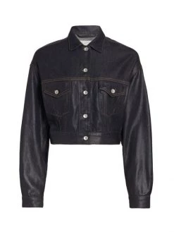 Rag & Bone Cropped Trucker Jacket