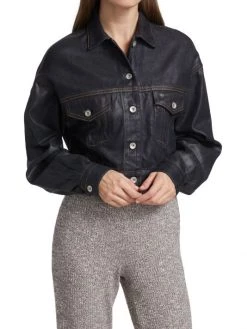 Rag & Bone Cropped Trucker Jacket -Rag & bone Sales Shop unnamed file 2062