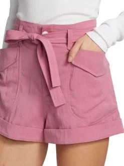 Rag & Bone Trail Belted High-Waist Shorts -Rag & bone Sales Shop unnamed file 2121
