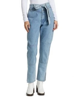 Rag & Bone Mia High-Rise Belted Tapered Jeans -Rag & bone Sales Shop unnamed file 2125
