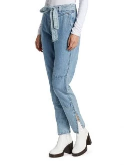 Rag & Bone Mia High-Rise Belted Tapered Jeans -Rag & bone Sales Shop unnamed file 2126