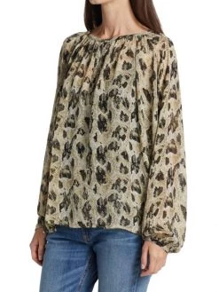 Rag & Bone Yuni Printed Blouse -Rag & bone Sales Shop unnamed file 2140