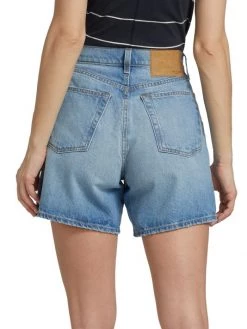 Rag & Bone Maya High-Rise 6-Inch A-Line Denim Shorts -Rag & bone Sales Shop unnamed file 2169