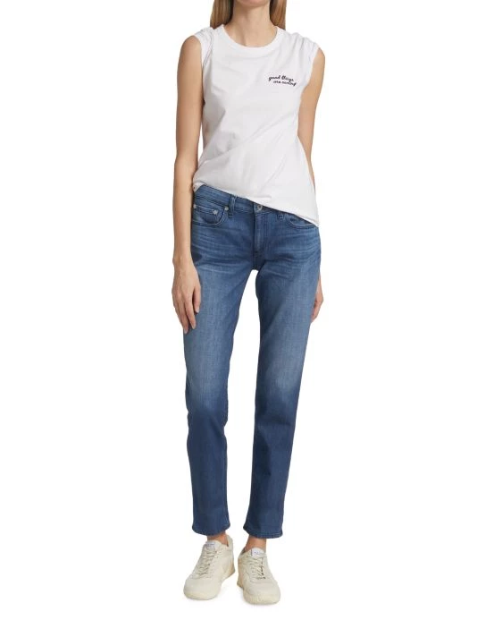 Rag & Bone Dre Low-Rise Stretch Slim Boyfriend Jeans 2 Rag & Bone Dre Low-Rise Stretch Slim Boyfriend Jeans - Image 2