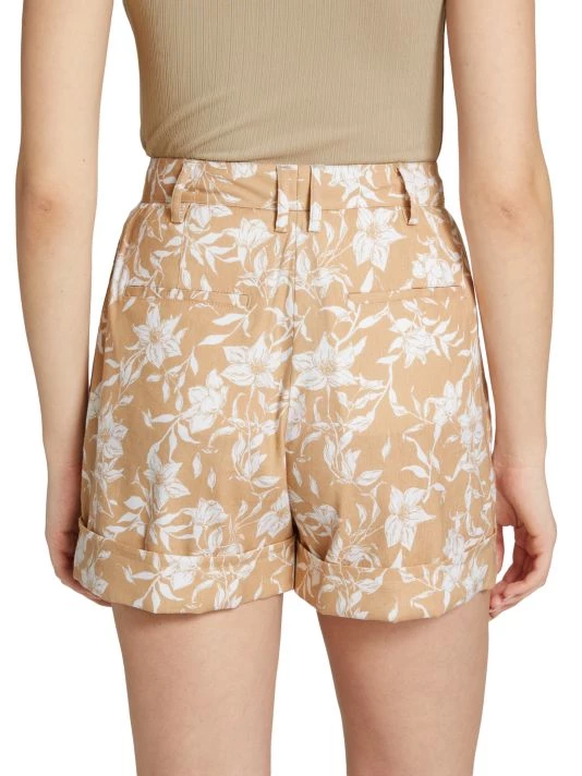 Rag & Bone Ivy Printed Floral Linen Shorts 5 Rag & Bone Ivy Printed Floral Linen Shorts - Image 5