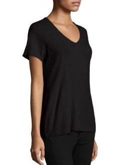 Rag & Bone V-Neck Cotton Tee Black 12 Rag & Bone V-Neck Cotton Tee Black -Rag & bone Sales Shop unnamed file 222
