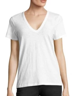 Rag & Bone V-Neck Cotton Tee Black 15 Rag & Bone V-Neck Cotton Tee Black -Rag & bone Sales Shop unnamed file 225
