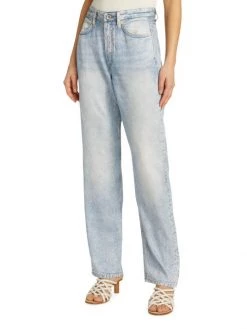 Rag & Bone Alex Liquid High-Rise Straight-Leg Printed Jeans -Rag & bone Sales Shop unnamed file 2262