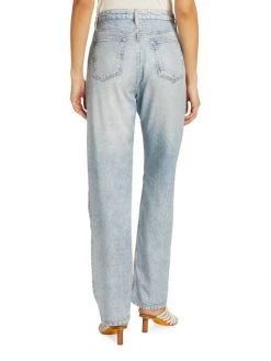 Rag & Bone Alex Liquid High-Rise Straight-Leg Printed Jeans -Rag & bone Sales Shop unnamed file 2264