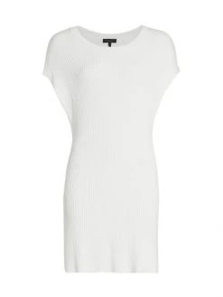 Rag & Bone Dakota Rib-Knit Tunic Dress
