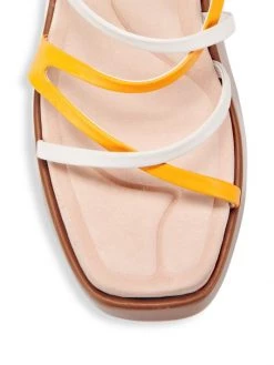 Rag & Bone Logan Strappy Leather Flatform Sandals Saffron -Rag & bone Sales Shop unnamed file 2284