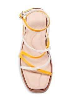 Rag & Bone Logan Strappy Leather Flatform Sandals Saffron -Rag & bone Sales Shop unnamed file 2285