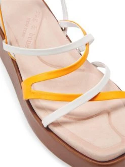 Rag & Bone Logan Strappy Leather Flatform Sandals Saffron -Rag & bone Sales Shop unnamed file 2286