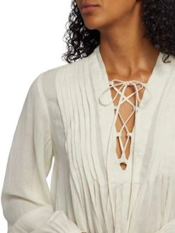 Rag & Bone Sachi Lace-Up Top -Rag & bone Sales Shop unnamed file 2345