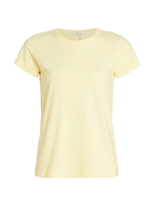 Rag & Bone Organic Pima Cotton Tee Deep Pink 4 Rag & Bone Organic Pima Cotton Tee Deep Pink - Image 4