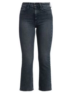 Rag & Bone Nina High-Rise Ankle Flare Jeans