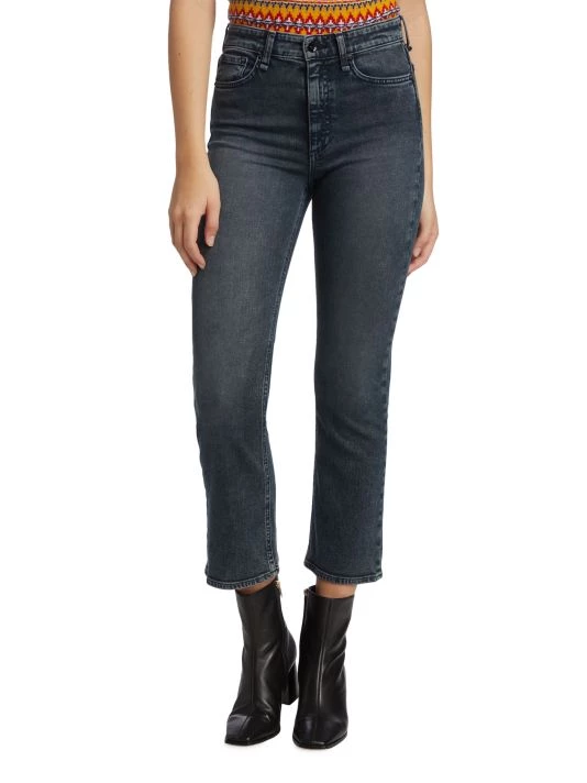 Rag & Bone Nina High-Rise Ankle Flare Jeans 3 Rag & Bone Nina High-Rise Ankle Flare Jeans - Image 3