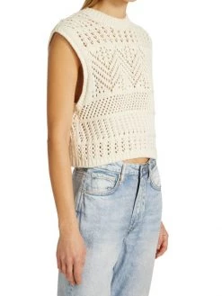 Rag & Bone Renee Crocheted Cap-Sleeve Top -Rag & bone Sales Shop unnamed file 2411