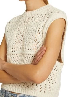 Rag & Bone Renee Crocheted Cap-Sleeve Top -Rag & bone Sales Shop unnamed file 2413