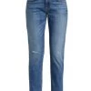 Rag & Bone Dre Low-Rise Stretch Slim Crop Boyfriend Jeans