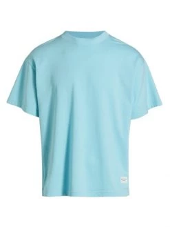 Rag & Bone Loopback Boxy T-Shirt For Men Saffron -Rag & bone Sales Shop unnamed file 2444