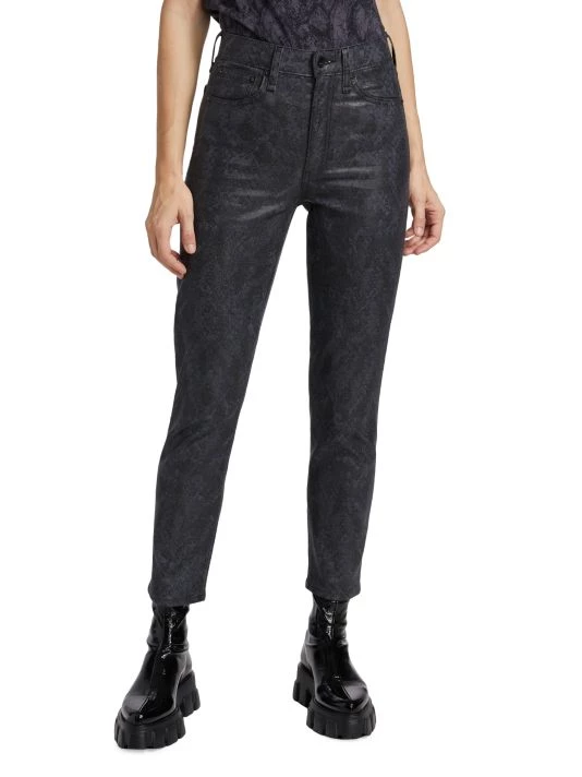 Rag & Bone Nina High-Rise Cigarette Jeans 3 Rag & Bone Nina High-Rise Cigarette Jeans - Image 3