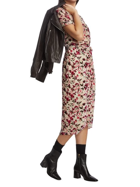 Rag & Bone Amber Burnout Midi Skirt 2 Rag & Bone Amber Burnout Midi Skirt - Image 2