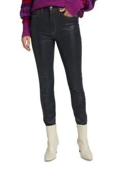 Rag & Bone Nina High-Rise Coated Stretch Skinny Jeans -Rag & bone Sales Shop unnamed file 2493