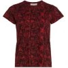 Rag & Bone Snake Print Crewneck T-Shirt Wet Iron