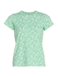 Rag & Bone Julie Floral Organic Cotton Tee White Multi 7 Rag & Bone Julie Floral Organic Cotton Tee White Multi -Rag & bone Sales Shop unnamed file 2545
