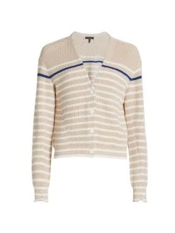 Rag & Bone Ann Striped Cardigan