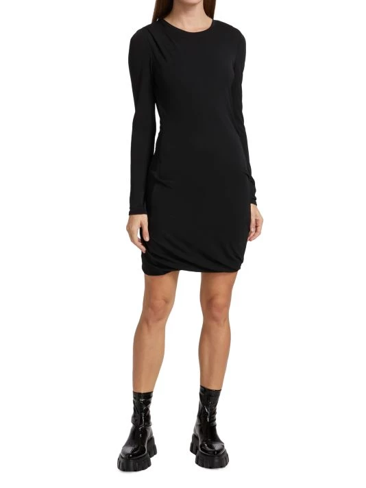 Rag & Bone Poppy Draped Mini Dress 2 Rag & Bone Poppy Draped Mini Dress - Image 2