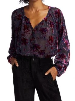 Rag & Bone Yuni Burnout Blouse 9 Rag & Bone Yuni Burnout Blouse -Rag & bone Sales Shop unnamed file 2569